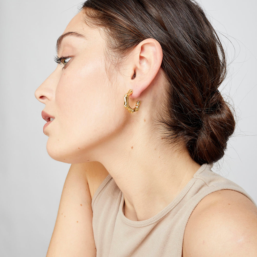 
                  
                    Load image into Gallery viewer, Bamboo Earrings
                  
                