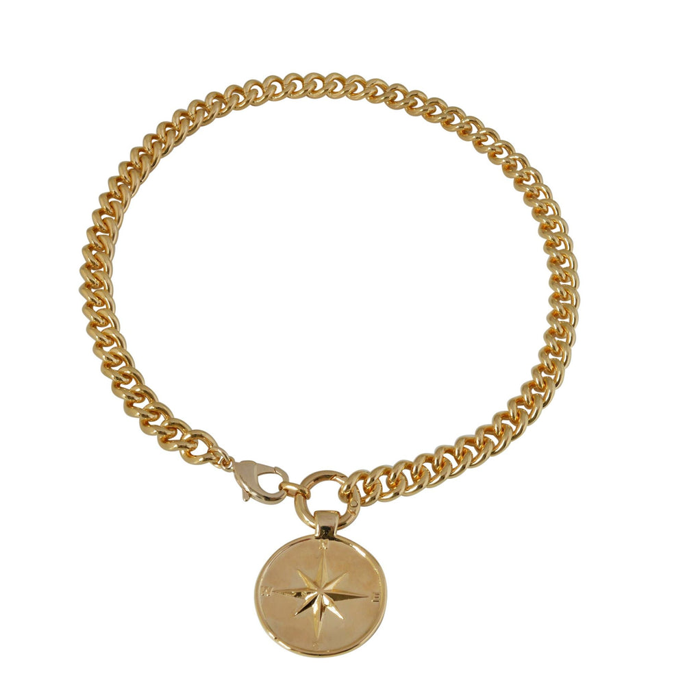 Compass Necklace (Double sided)