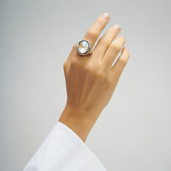 
                  
                    Load image into Gallery viewer, Moonstone Ring
                  
                